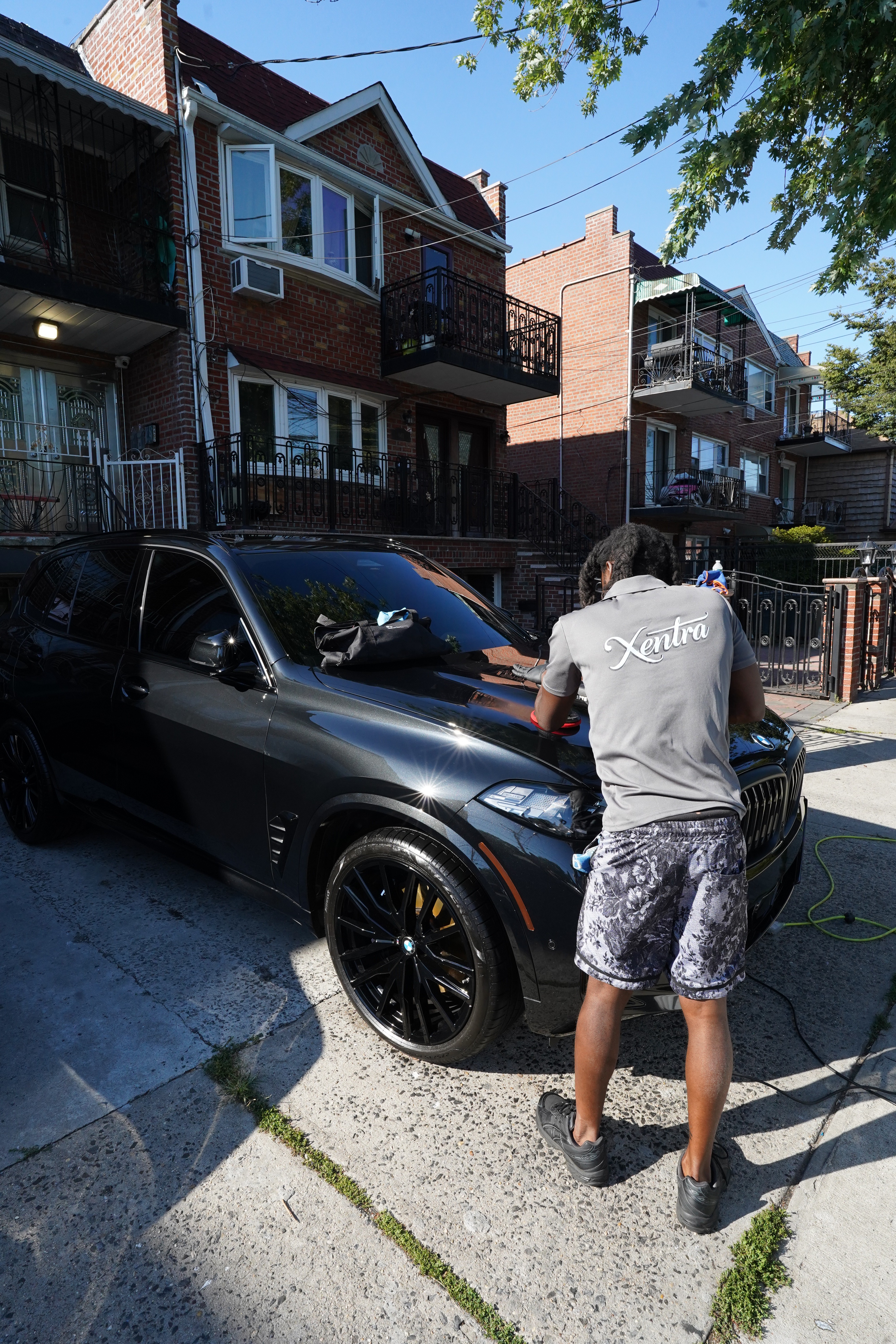 XENTRA AUTO technician machine polishing paint correction Brooklyn NY