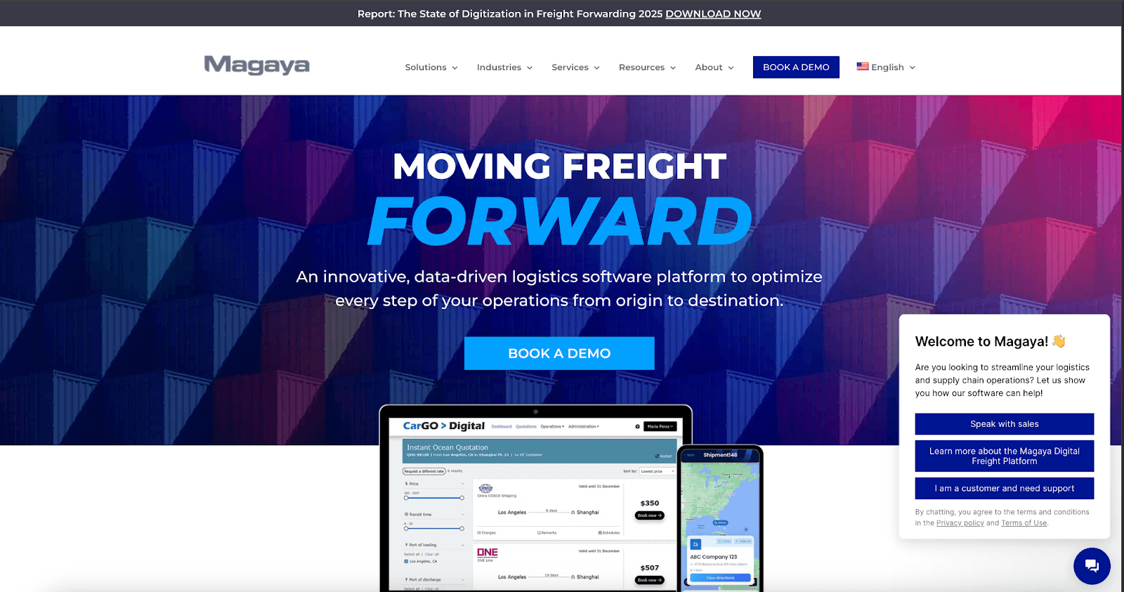 Top 10 Freight Forwarding Software: 4. Magaya