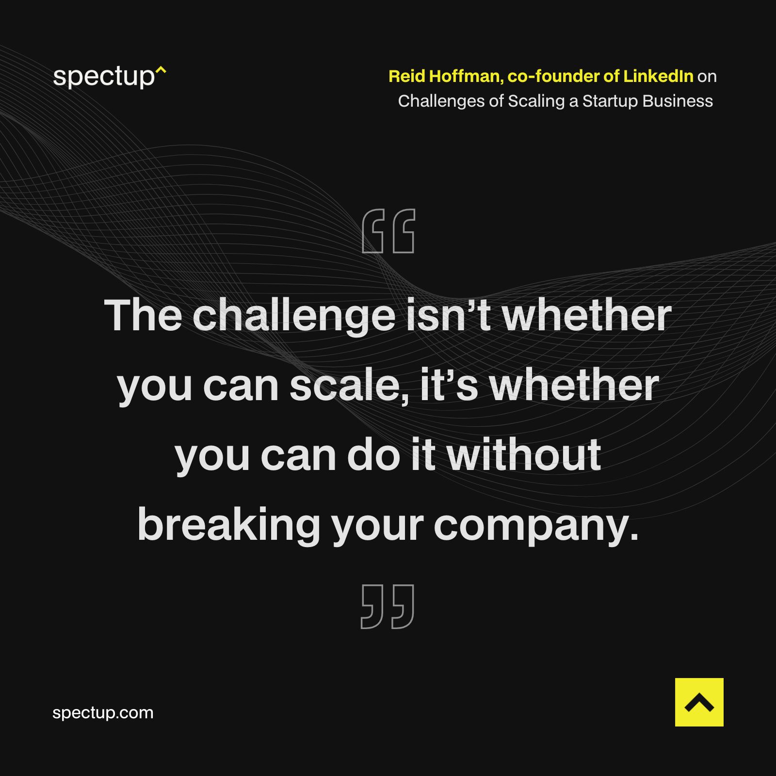 Reid Hoffman on the Challenges of Scaling a Startup Business