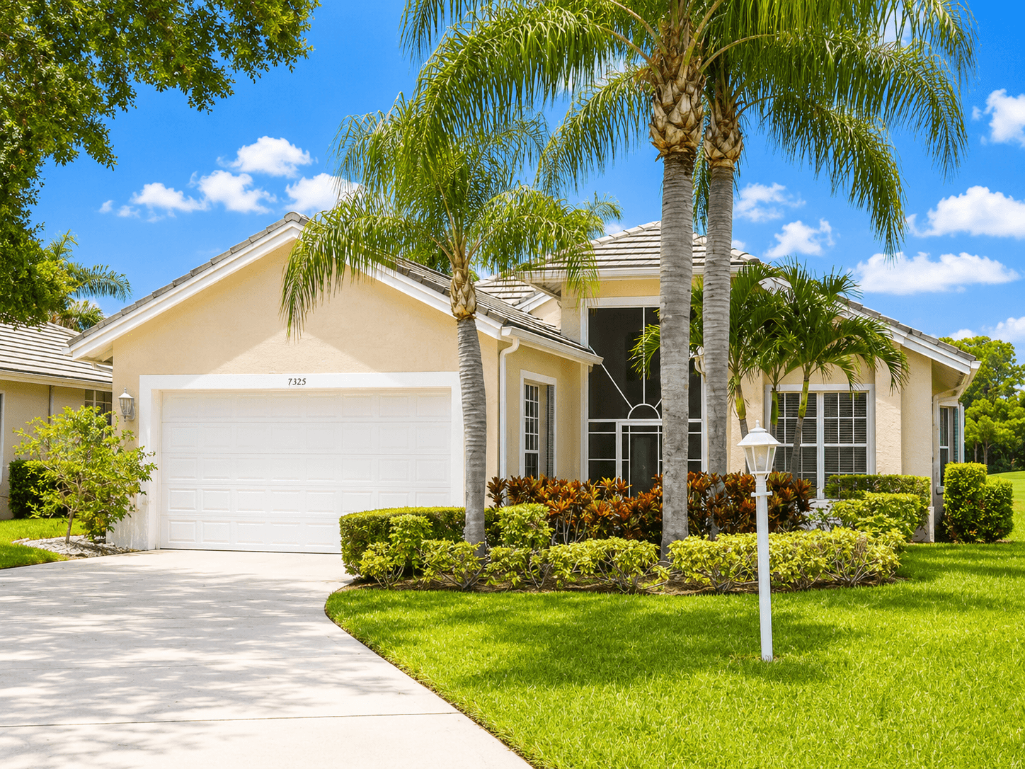 2011 Roof Replacement in Marsh Landing, PGA Village, Port St Lucie with Eagle BelAir Flat Tile in Royal Palm