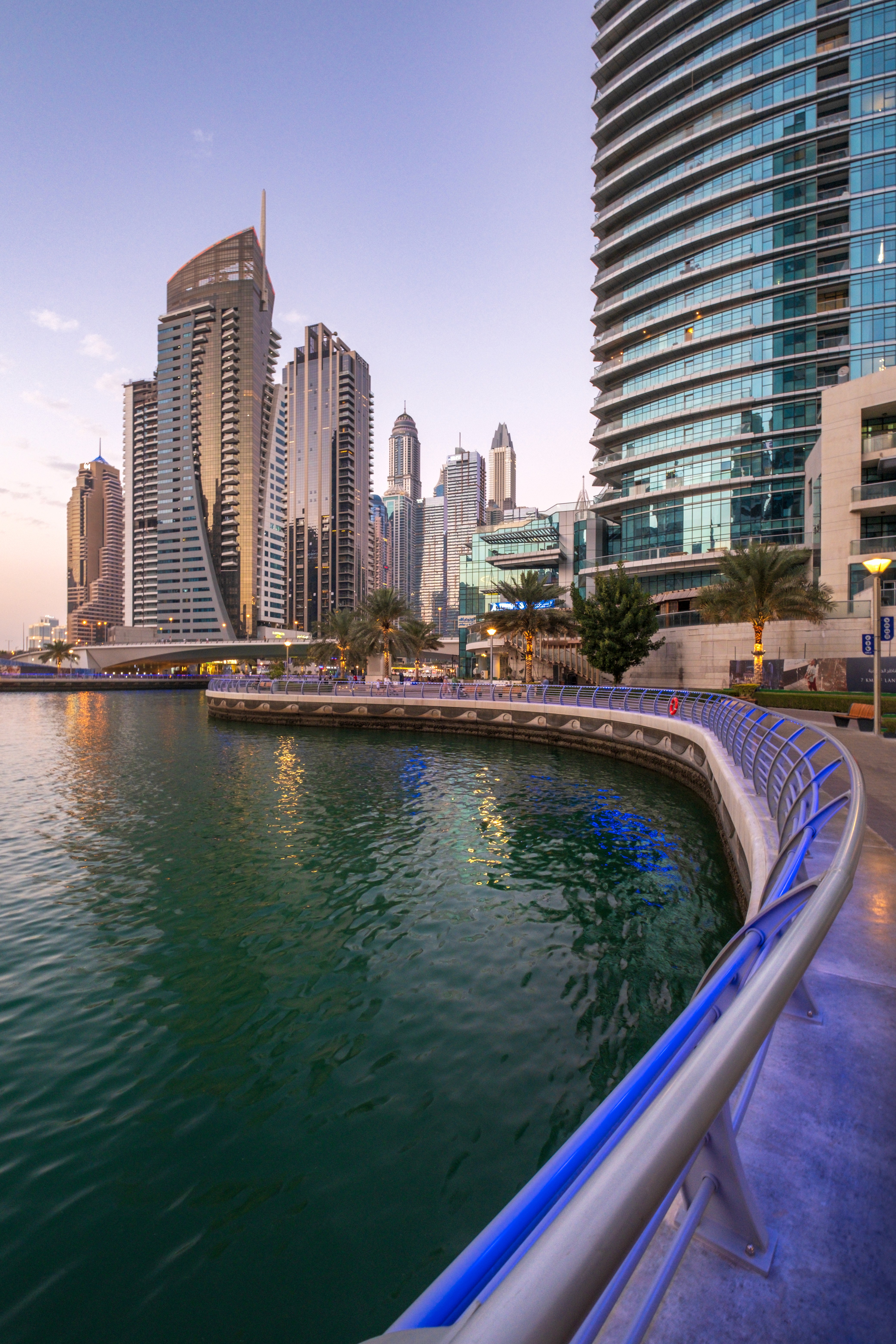 Marina, autor Mateusz Głuszek, Dubai, ZEA