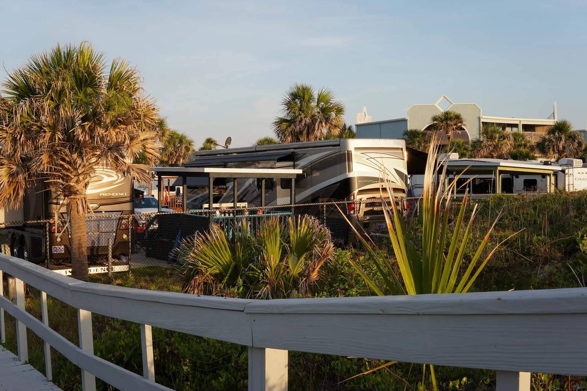 Beautiful RV Park Scenery