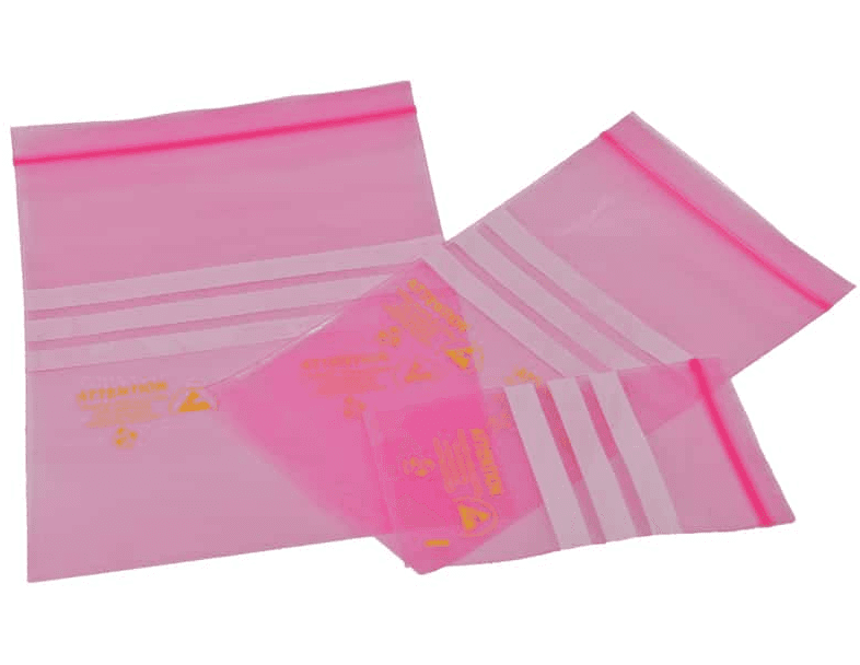 Engineer working closely with electrical equipment protected with ESD safety