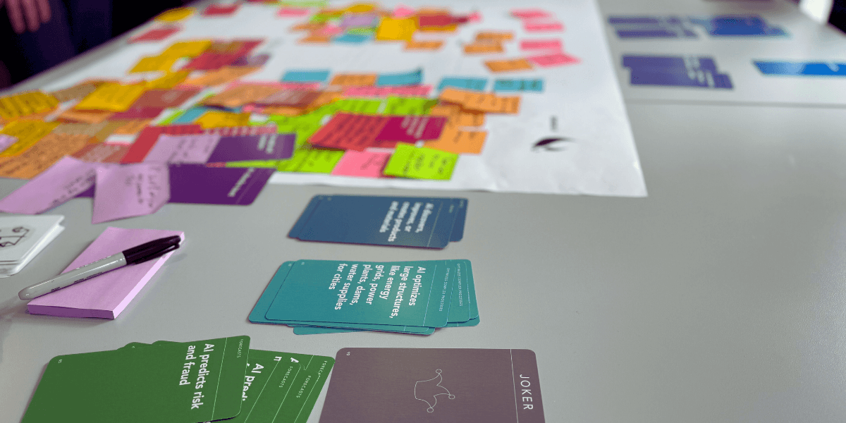 Workshop facilitation session with corporate team