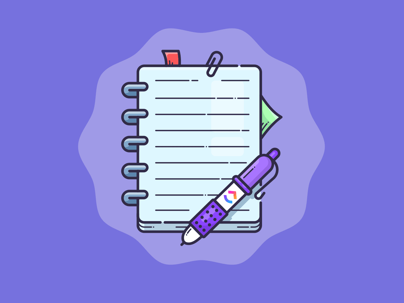 takes notes for an effective meeting