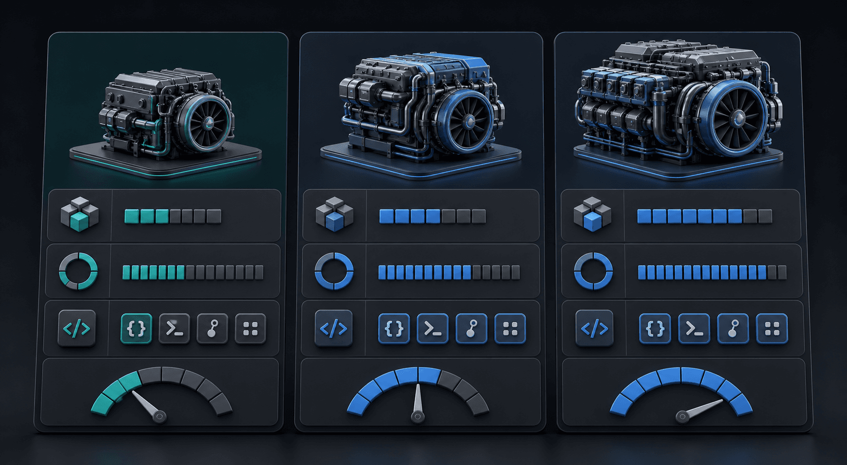 Comparison dashboard for choosing between Kimi K3 Kimi K2.7 Code and Kimi K2.6