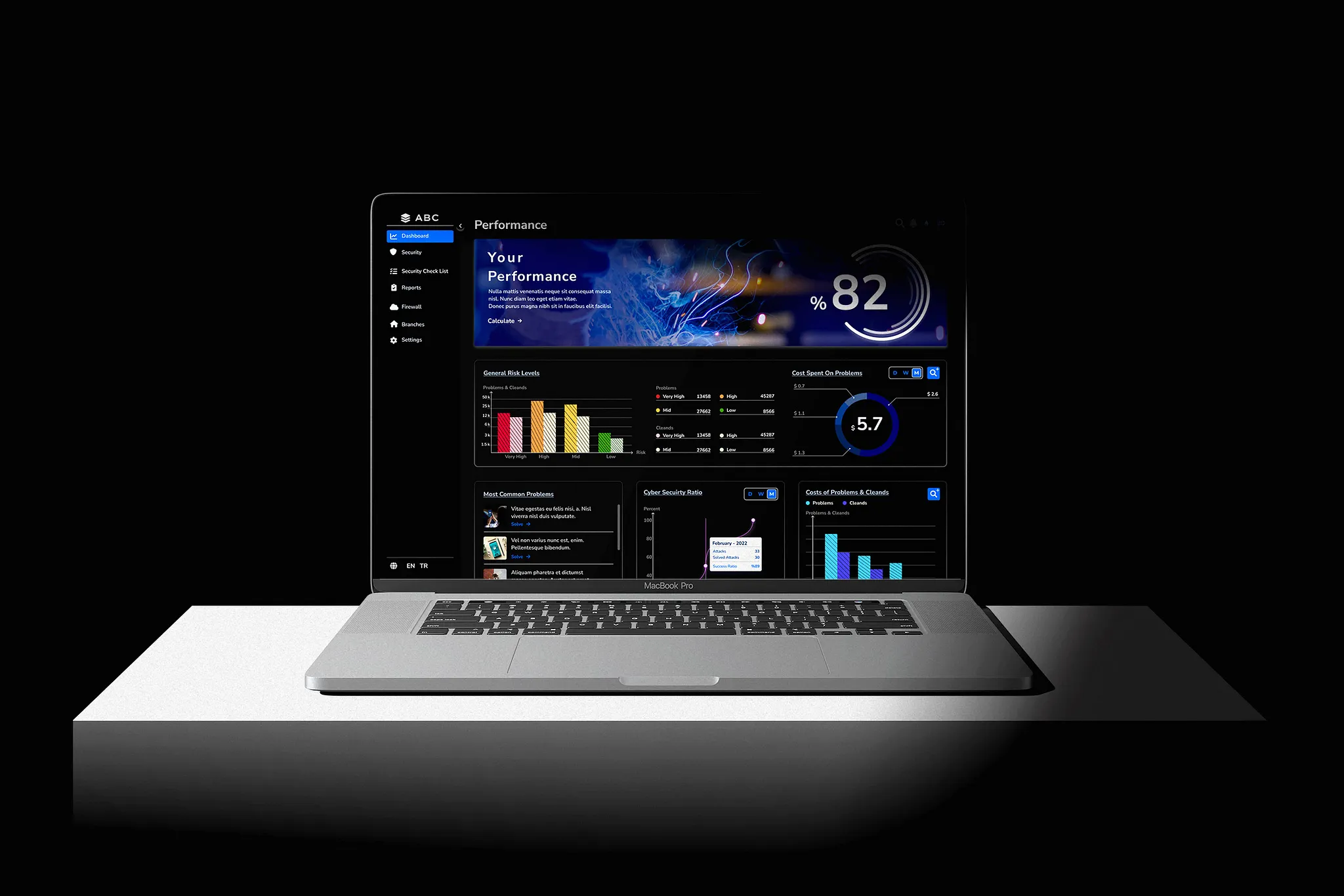 a cell phone on a table