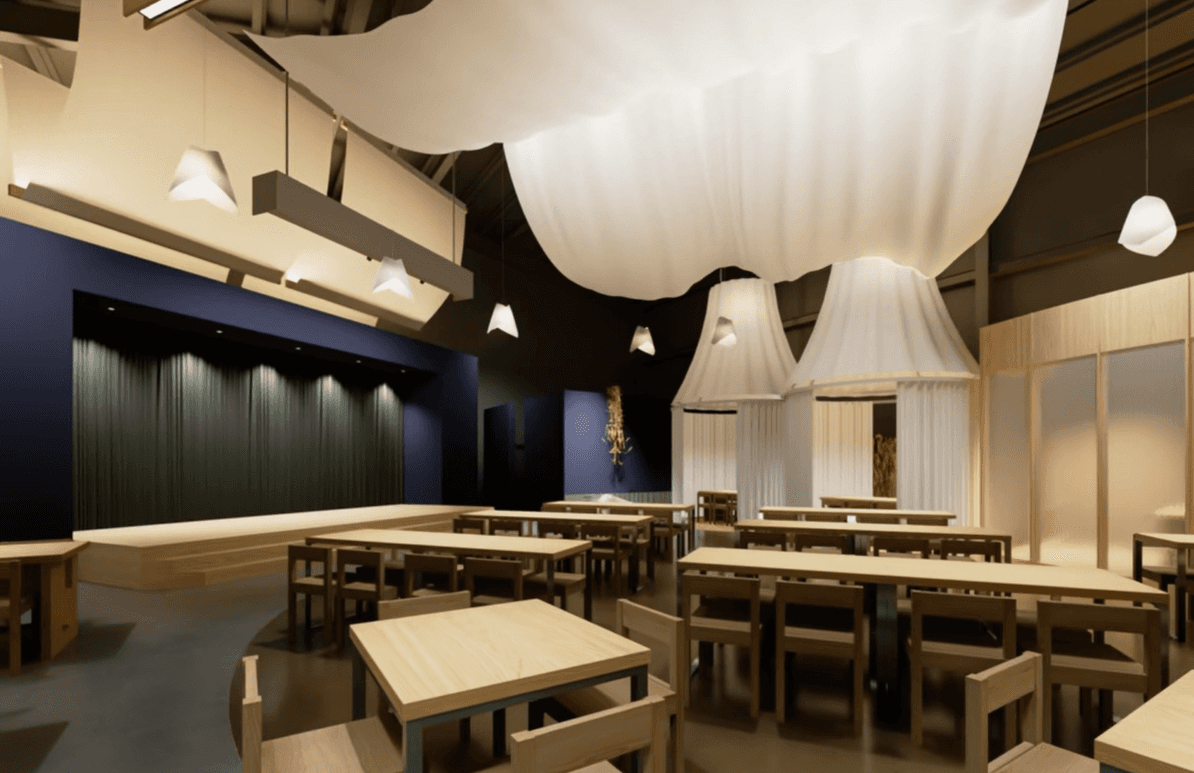 다농바이오 내부 메인 무대