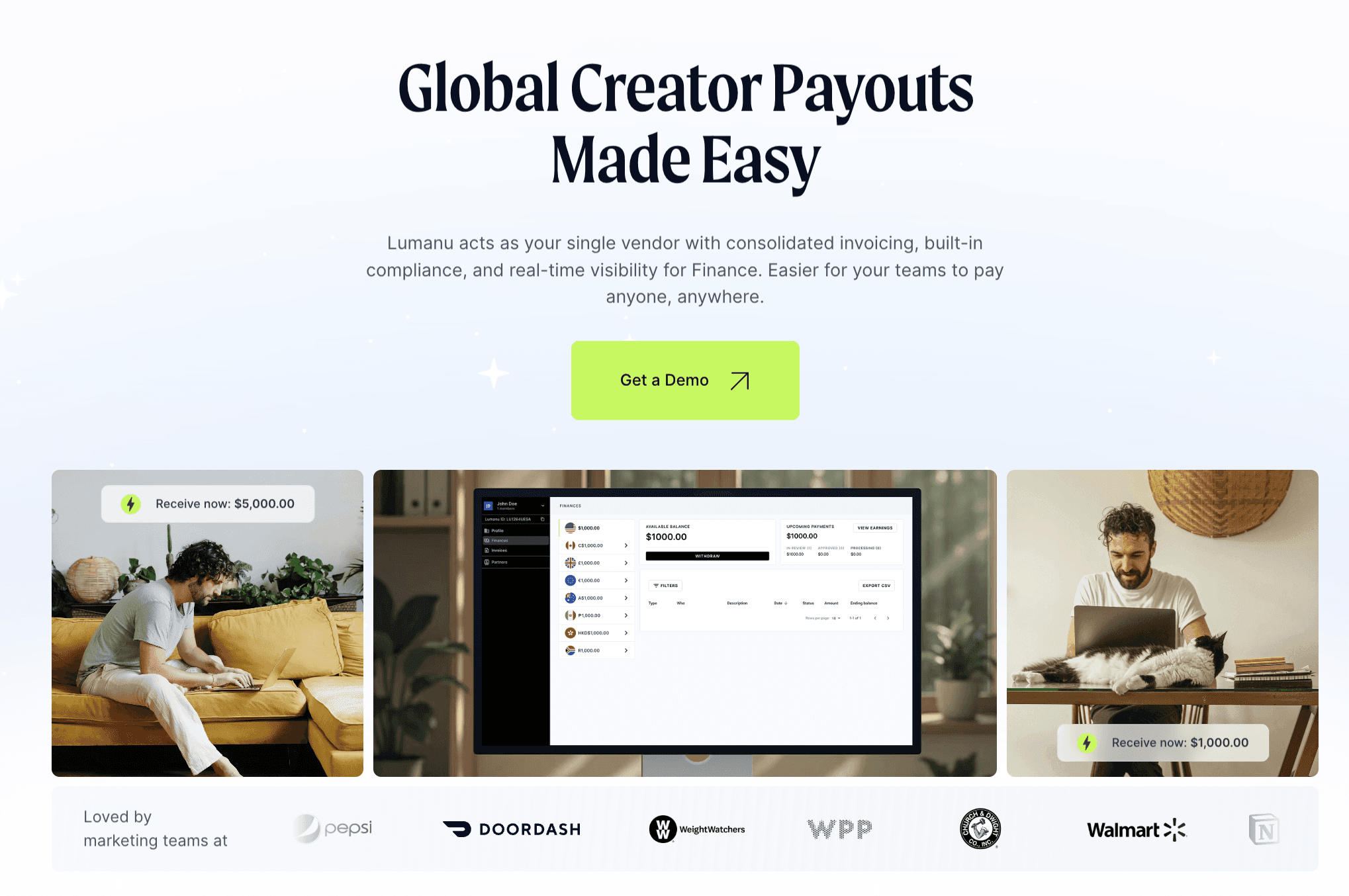 Lumanu global merchant of record