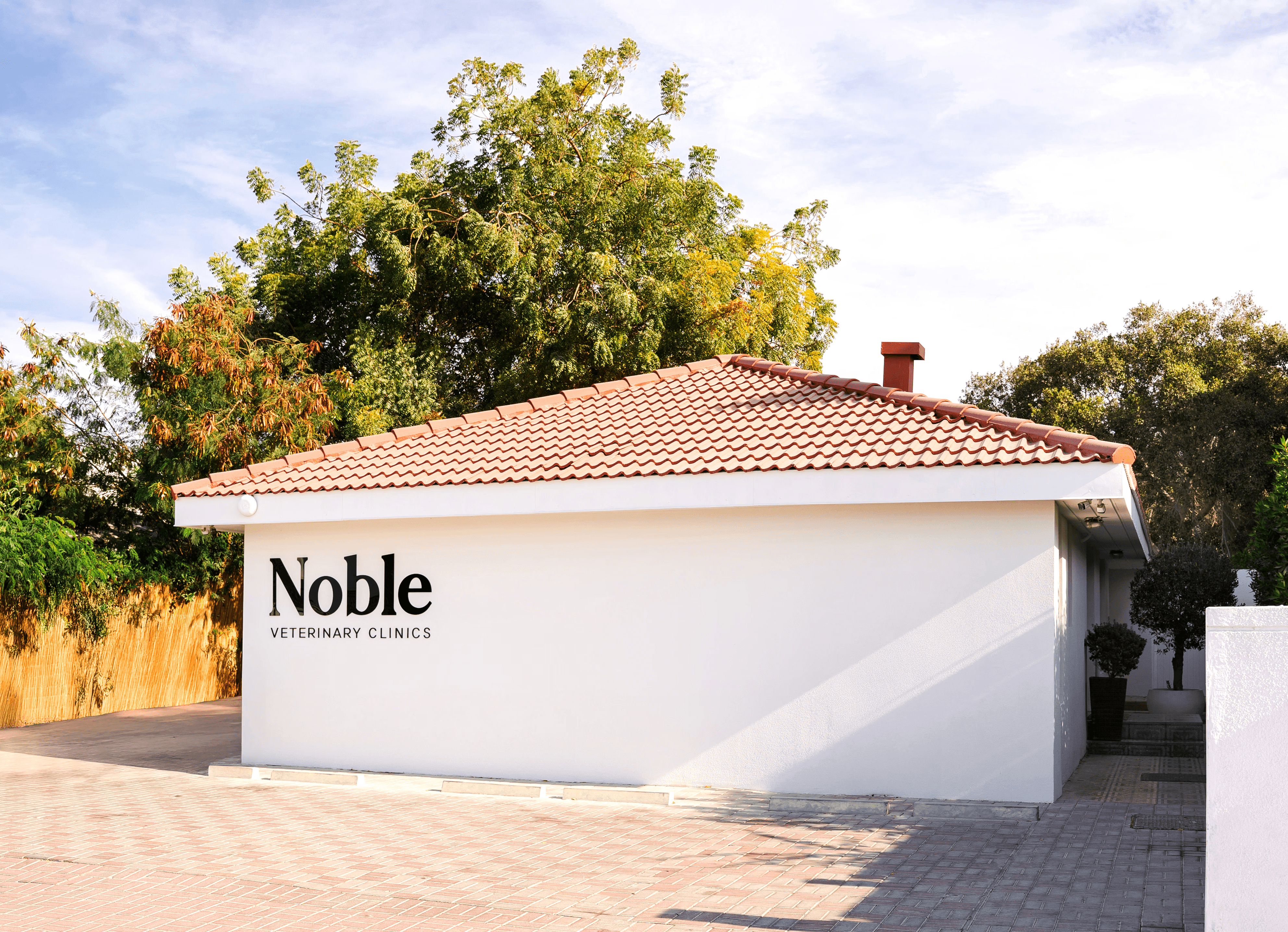 The exterior of our Noble Vet JLT clinic at Jumeirah Lake Towers, Dubai