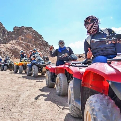 Hurghada: Quad Bike Safari & Camel Ride + BBQ Dinner with Bedouin tickets in Hurghada