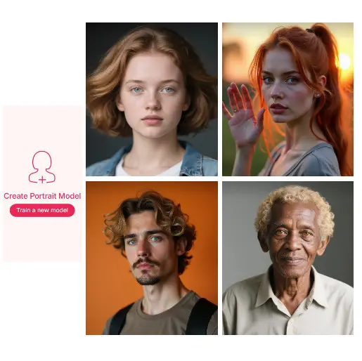 Vista previa del Generador de personas AI en APOB AI