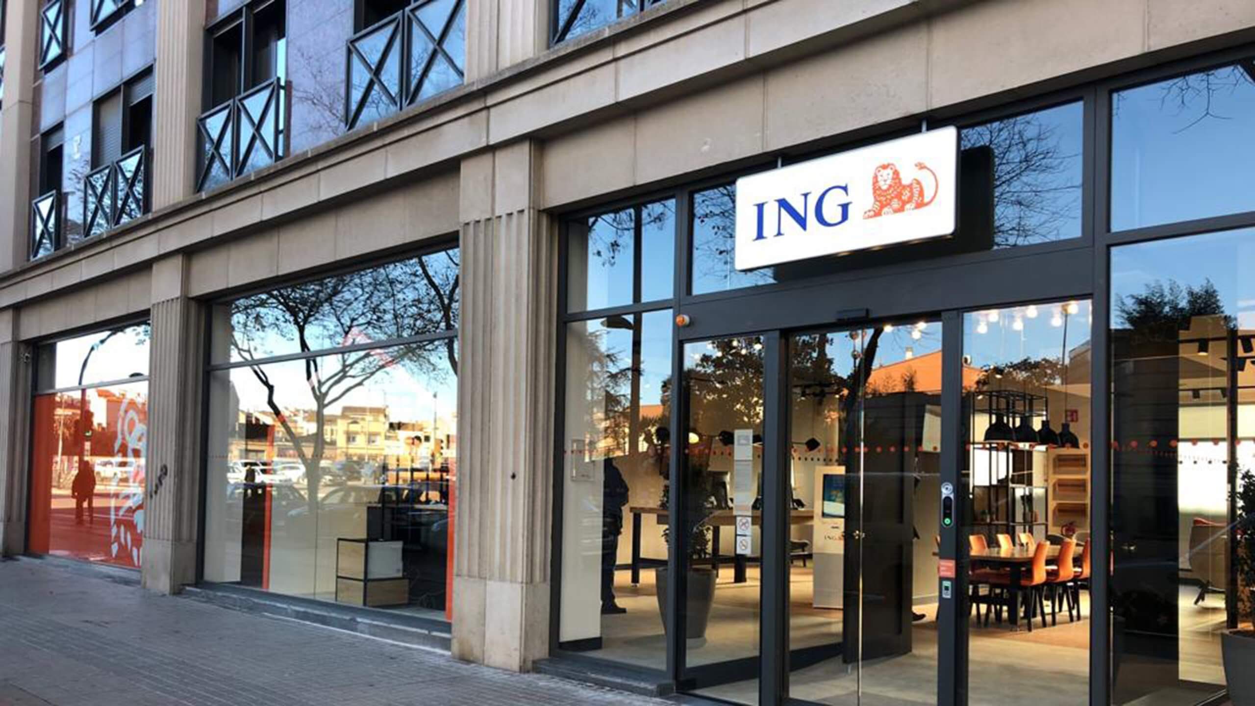 rebranded branche of ING