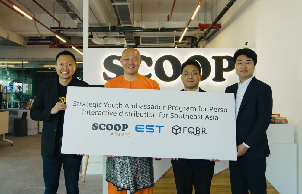 이스트소프트, 실시간 AI 휴먼 서비스 ‘페르소 인터랙티브’ 동남아 거점 확보… 싱가포르 교육기관 SCOOP과 총판 계약 체결