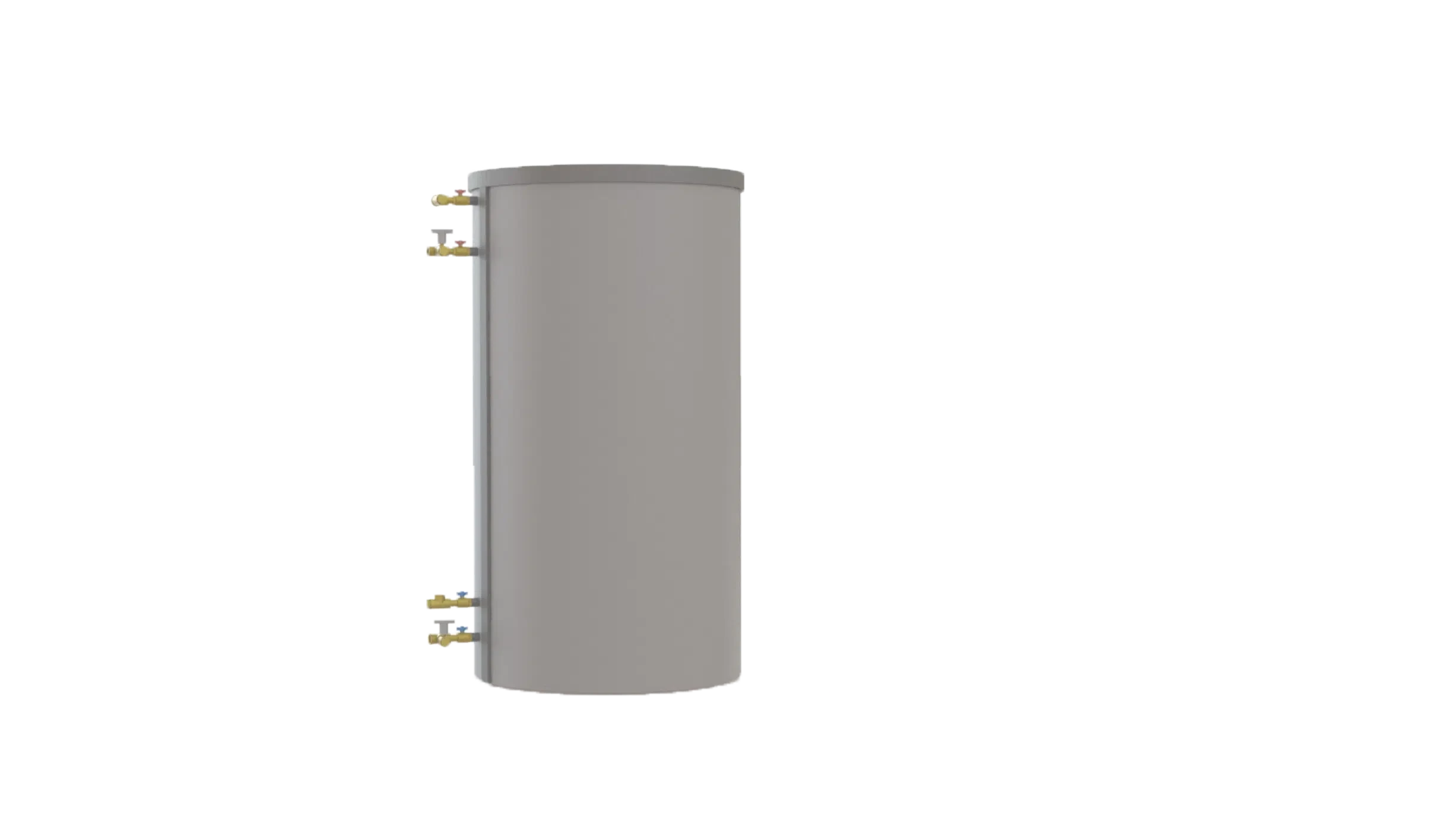 Maßzeichnung SpeedPower Schichtspeicher 900 Liter