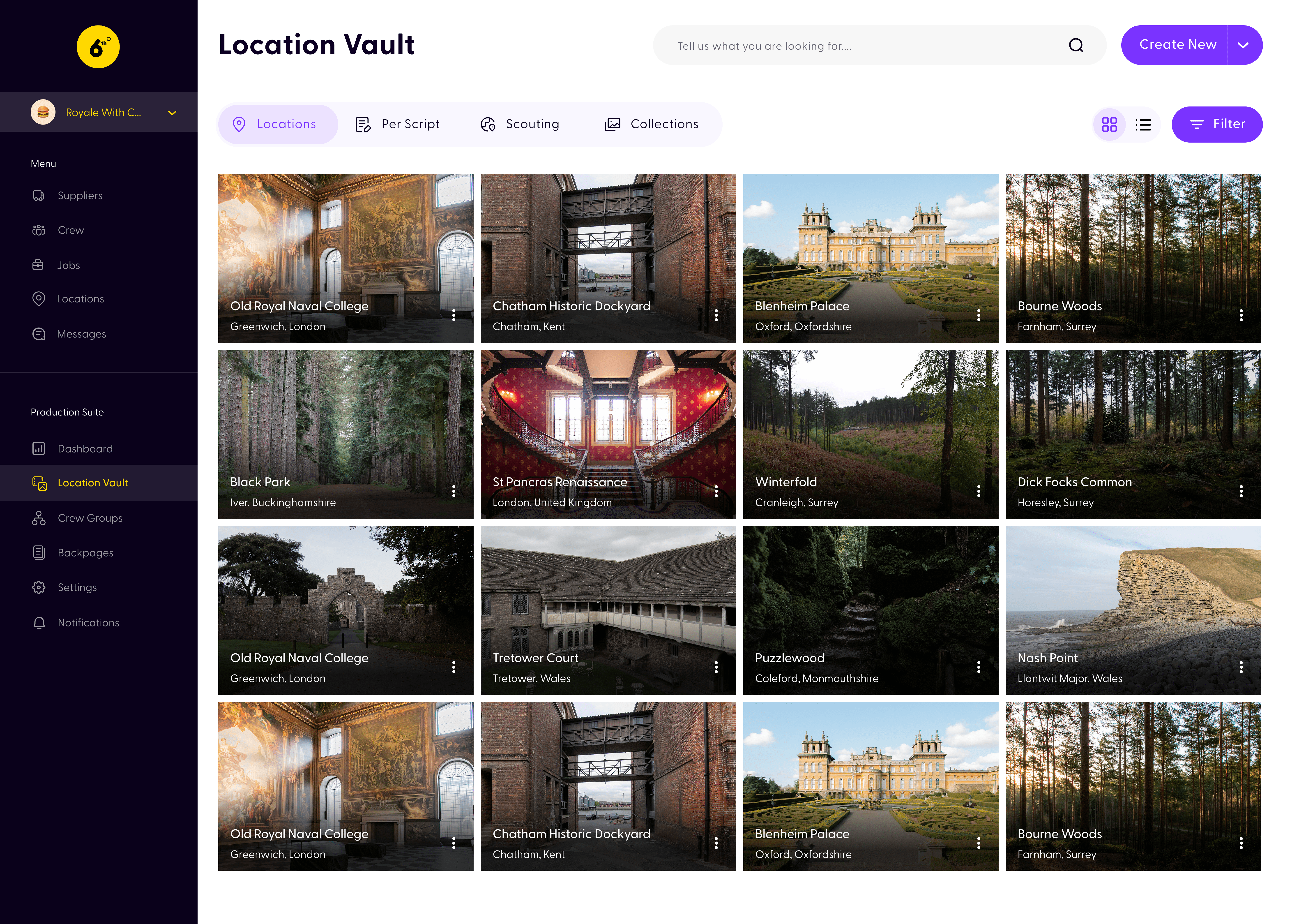 An image of Dreelio's dashboard