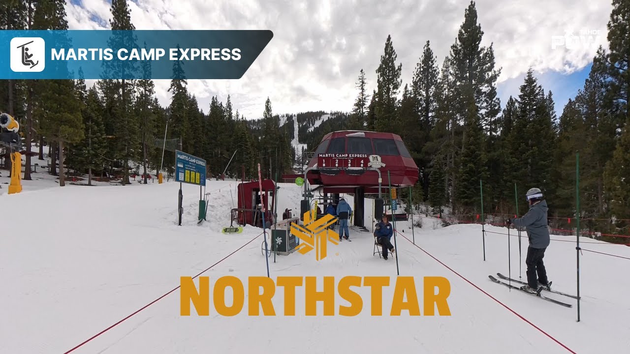 Martis Camp Express Lift Northstar – Access to Pristine Intermediate Terrain