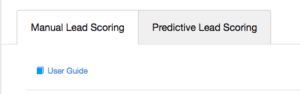 predictive vs. manual lead scoring hubspot