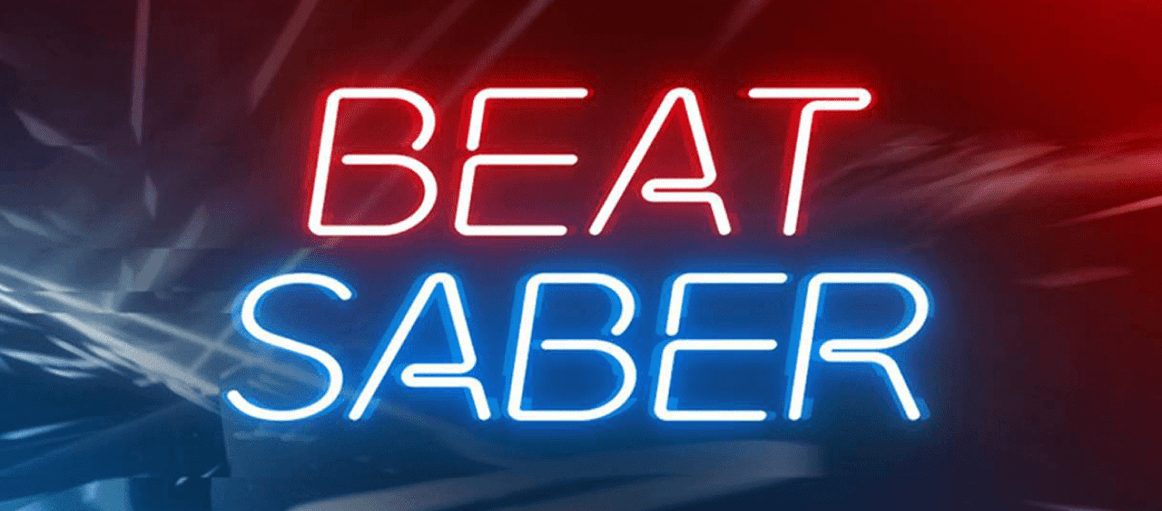 Neon logo of Beat Saber by Beat Games, featured in the article 'Best VR Companies of 2025.' This image highlights Beat Saber, one of the most iconic and successful virtual reality games, showcasing Beat Games’ expertise in VR development. The article explores how Beat Games, a leader in the VR gaming industry, has revolutionized immersive gameplay with rhythmic, interactive experiences that combine music and motion. 'Best VR Companies of 2025' emphasizes Beat Games' innovative contributions to virtual reality entertainment, solidifying its position as a top developer in the VR industry with groundbreaking titles like Beat Saber.