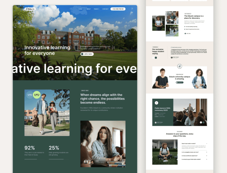 Automated lead generation tools and AI-powered website preview for service businesses