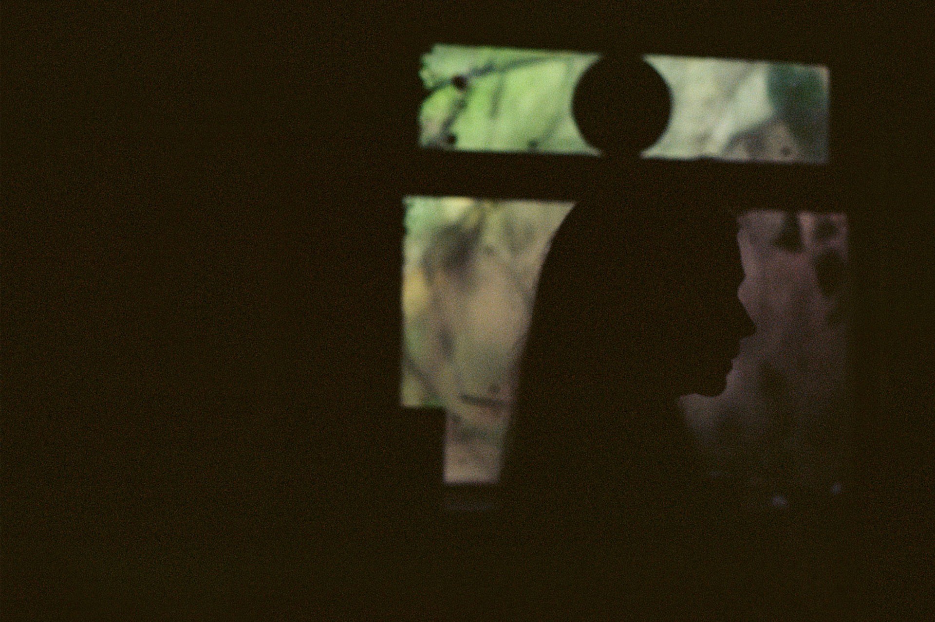 Celia empty house 1, 2021, 35mm color photograph
