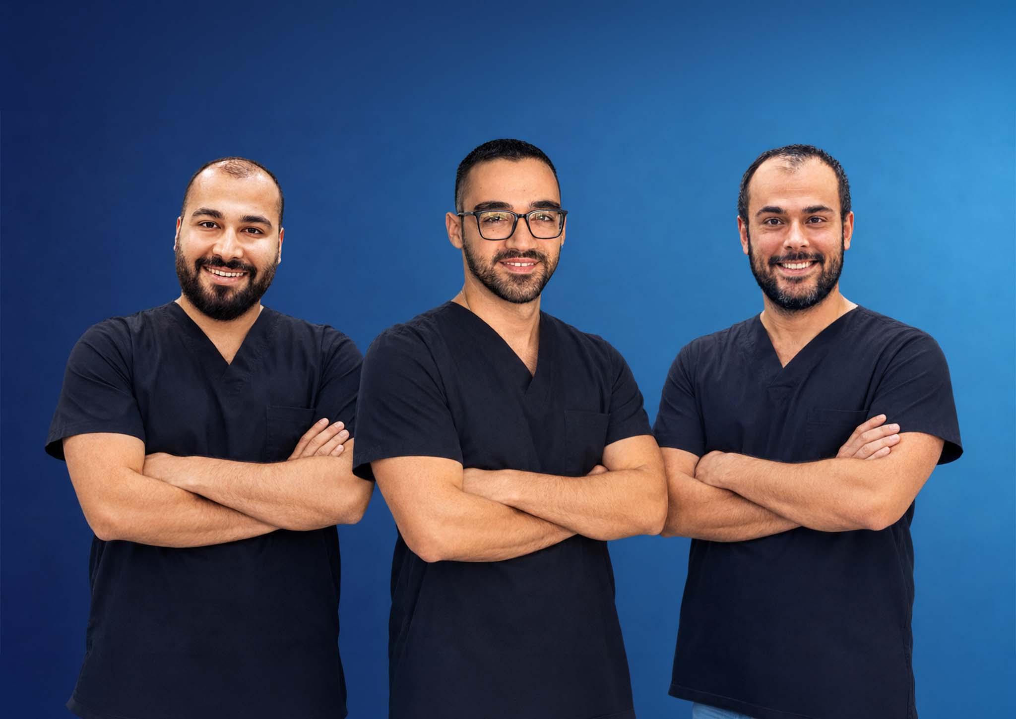 dentist team photo