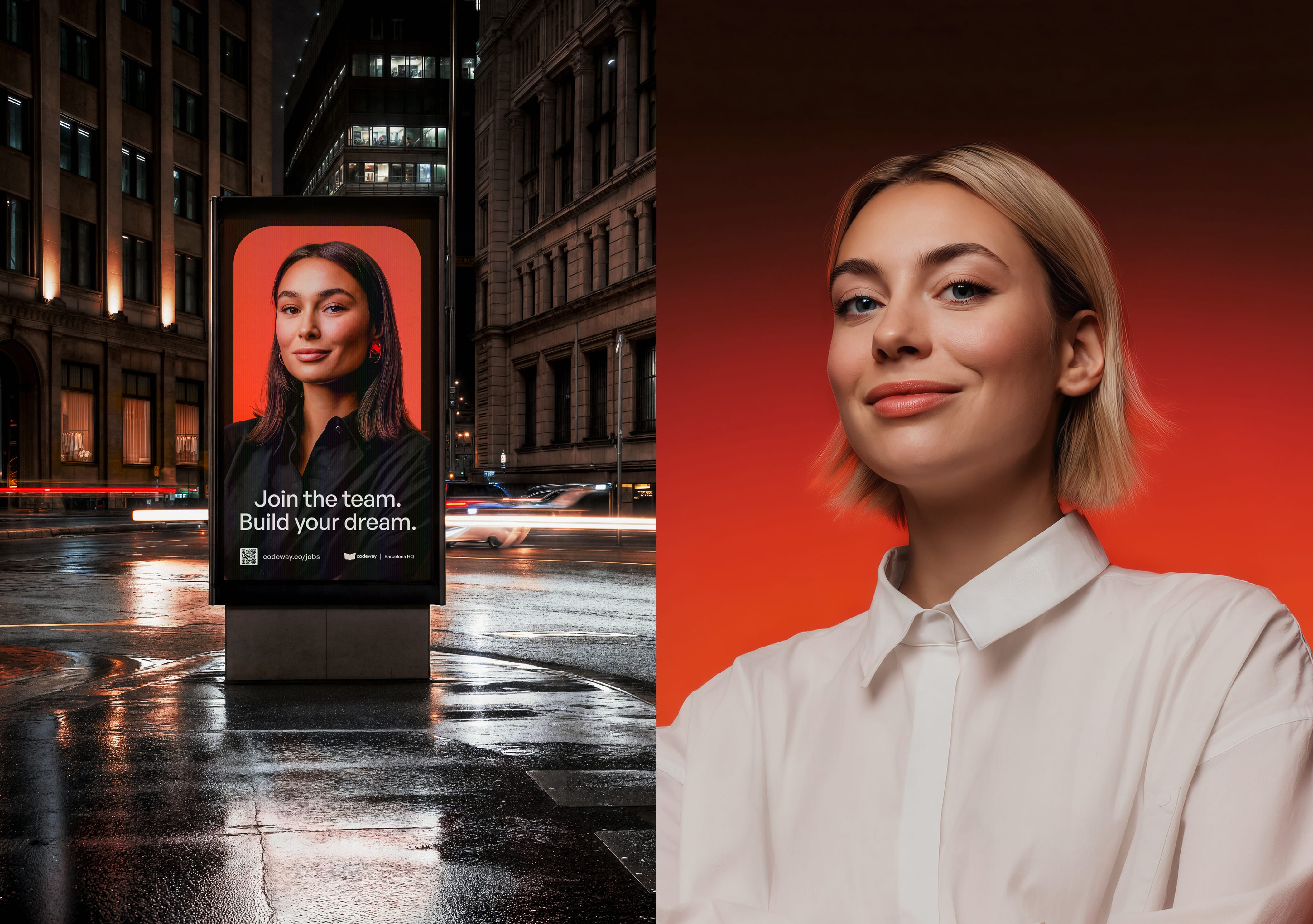 branding agency London, global branding agency brand strategy agency, brand identity agency Sprint Dept brand identity for Codeway, an AI-powered mobile app company reaching over 115 million users worldwide. This SaaS brand sprint delivered a complete visual identity system, from logo design to digital brand guidelines, in just 10 days. Social media templates and campaign assets designed by Sprint Dept for Codeway’s brand launch. Sprint Dept’s 10-day creative sprint includes ready-to-deploy social assets, ensuring Series A SaaS companies can launch their new brand identity immediately. FLora AI Ai creative director midjourney