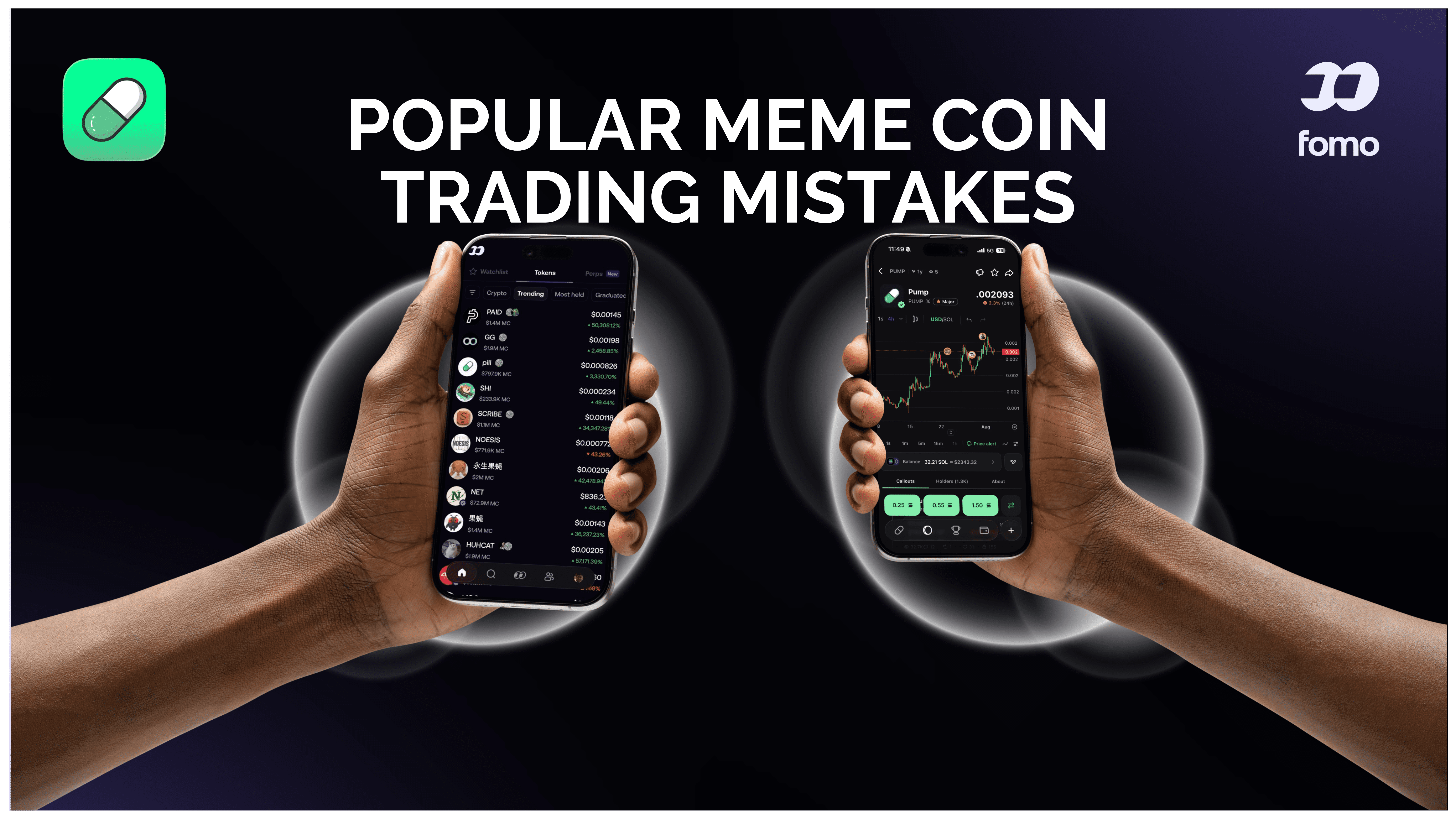 watch this popular trading mistakes before starting to trade meme coins