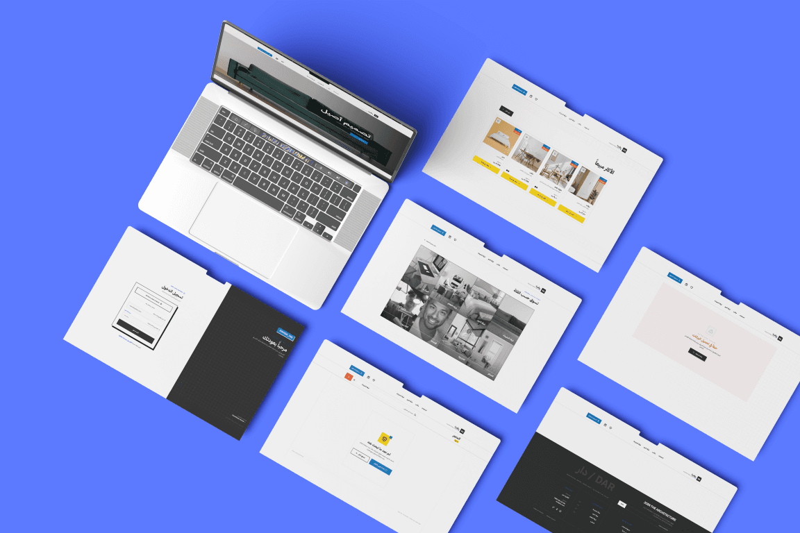 Website development and design
