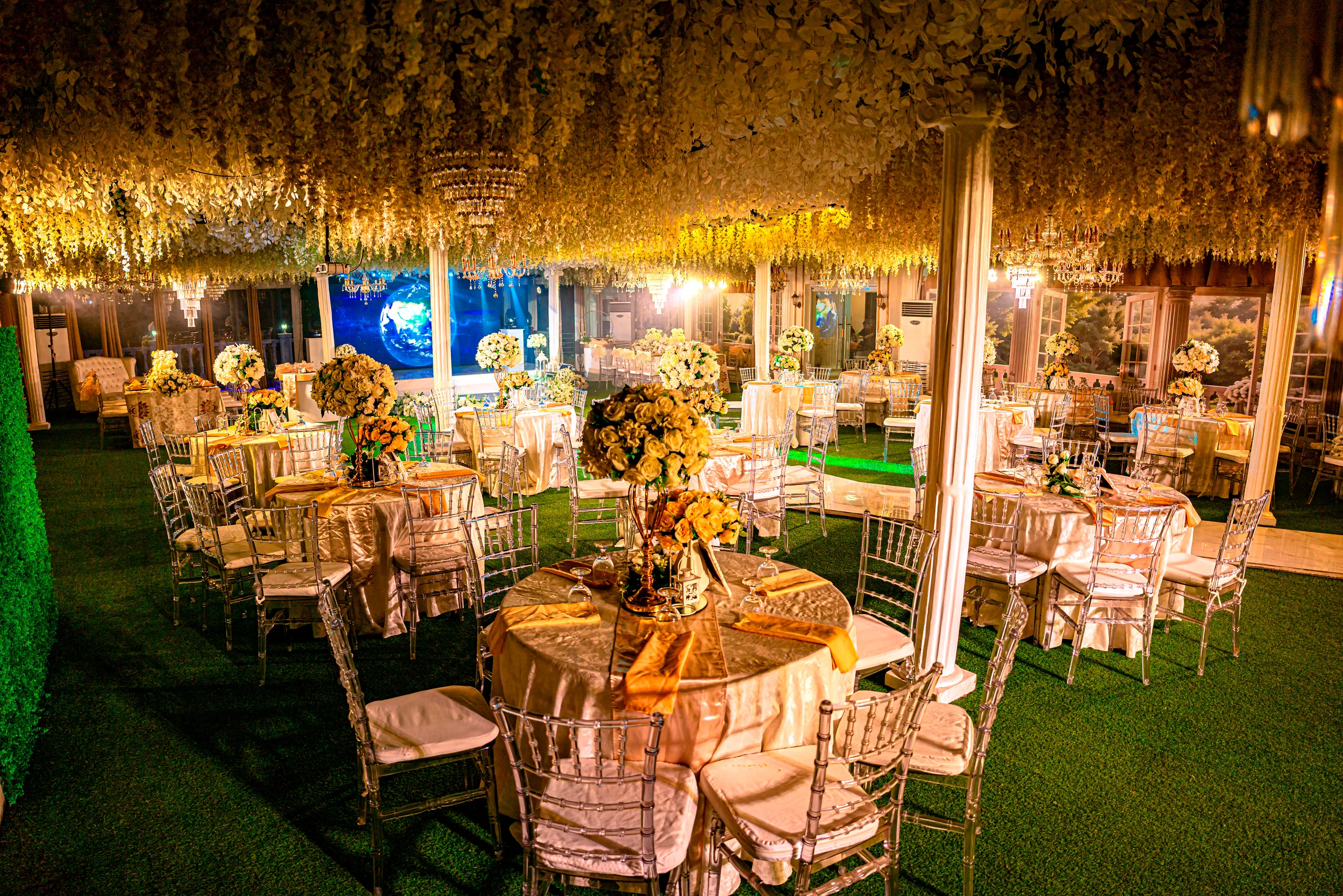 Hanging Gardens — real celebration at Lazuri Tagaytay