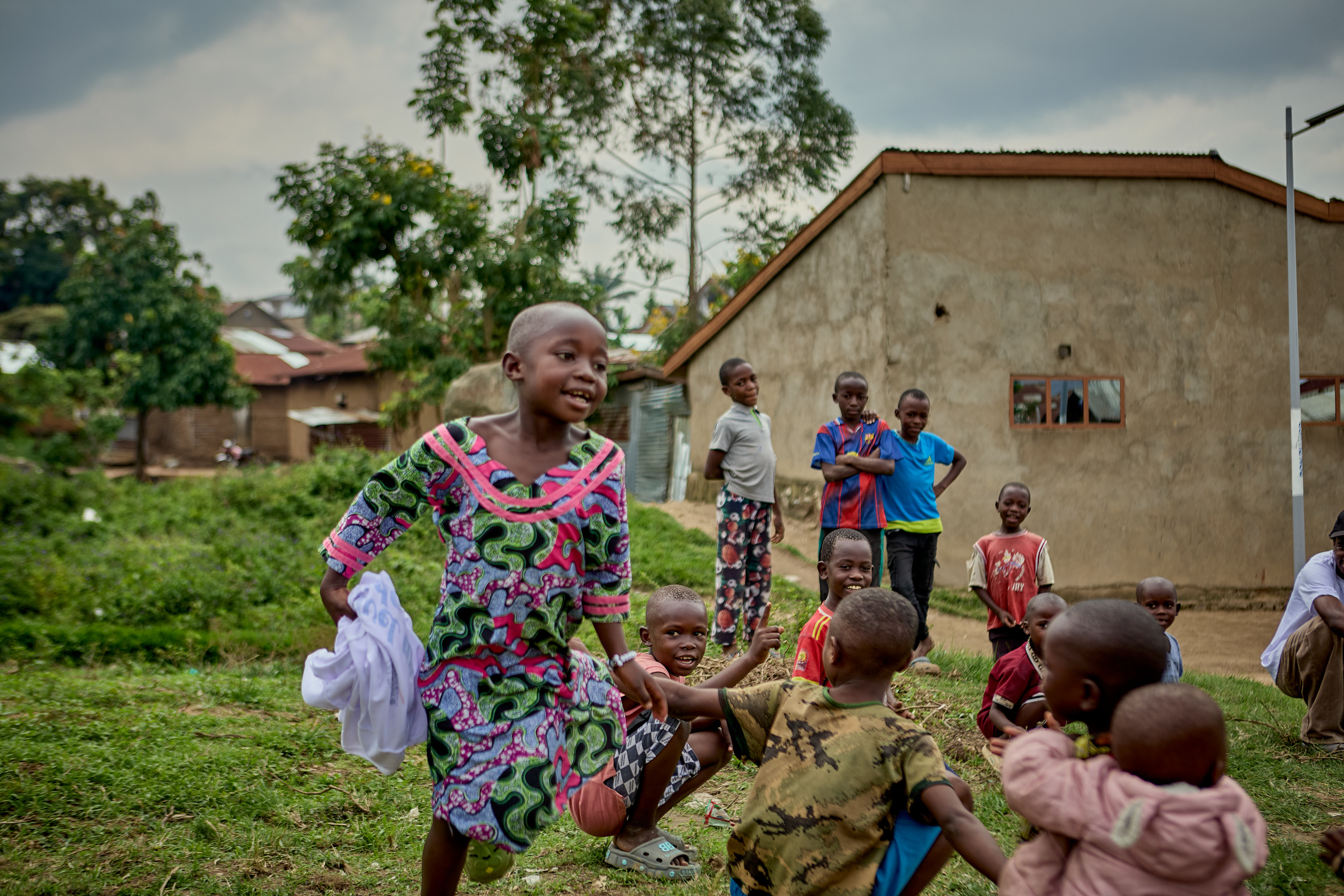 group of children photography