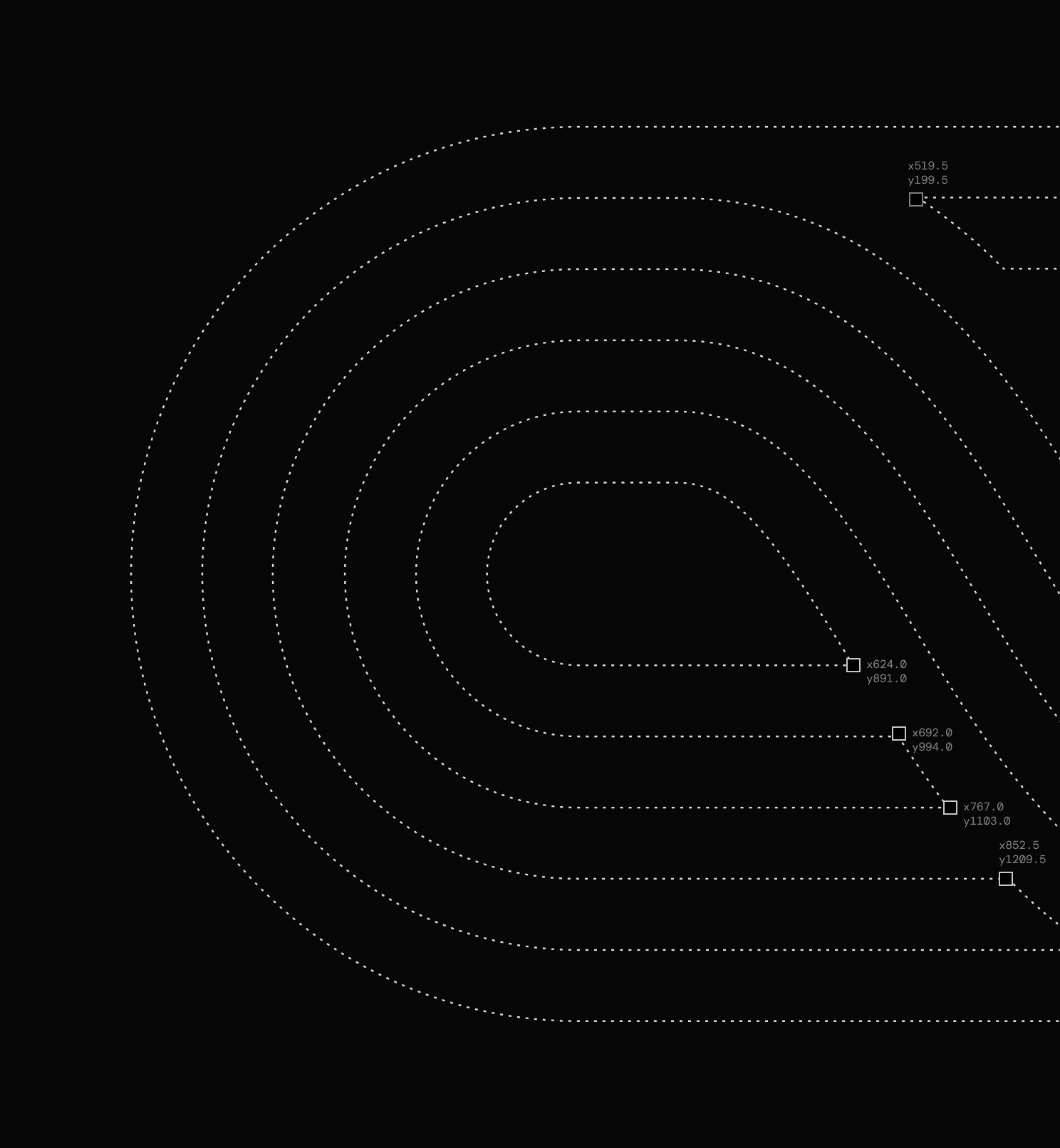 Modern door hanger branding for Maison MANAO in green and terracotta tones with clean sans-serif typography