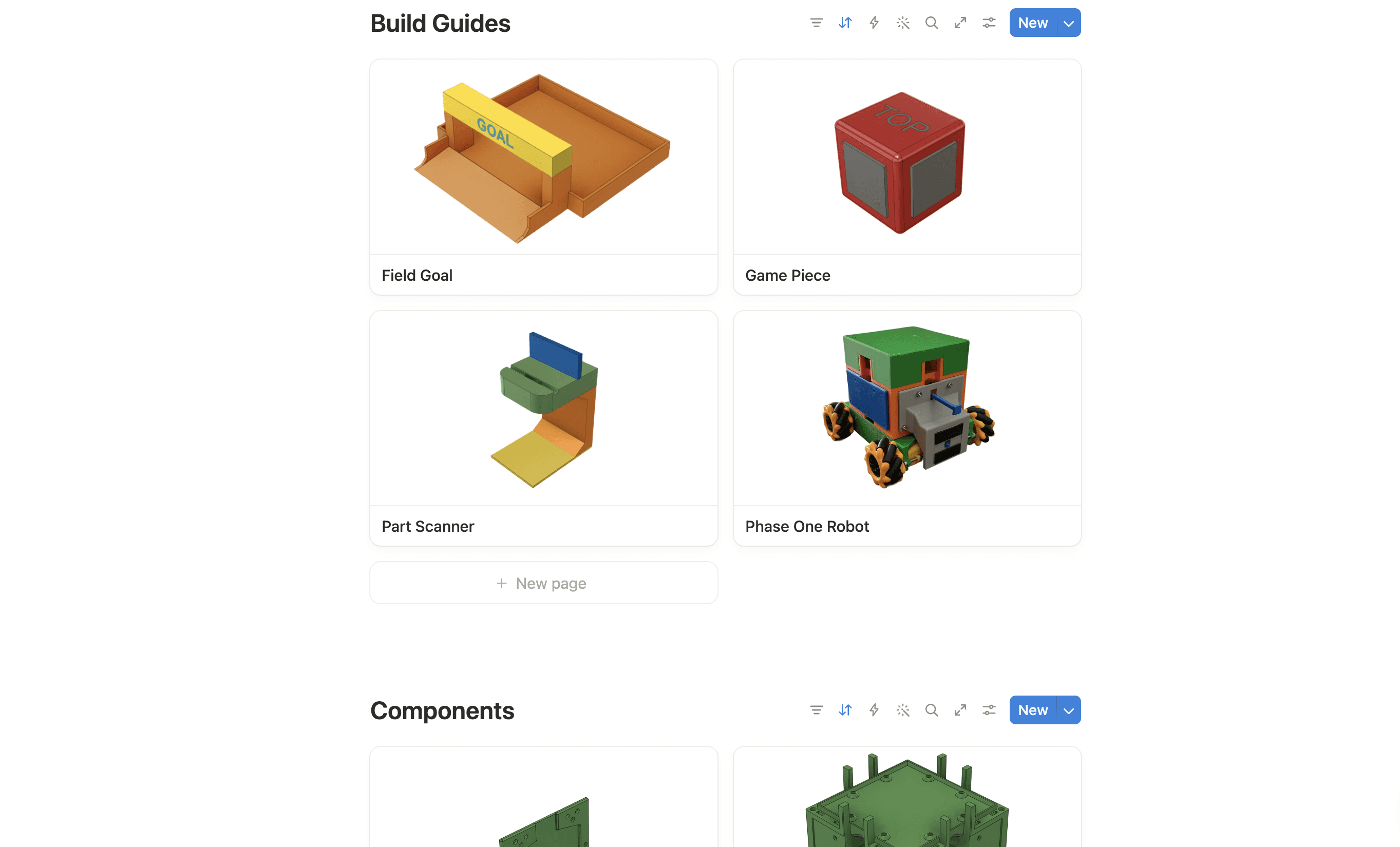 Image of webpage for EveryBot parts
