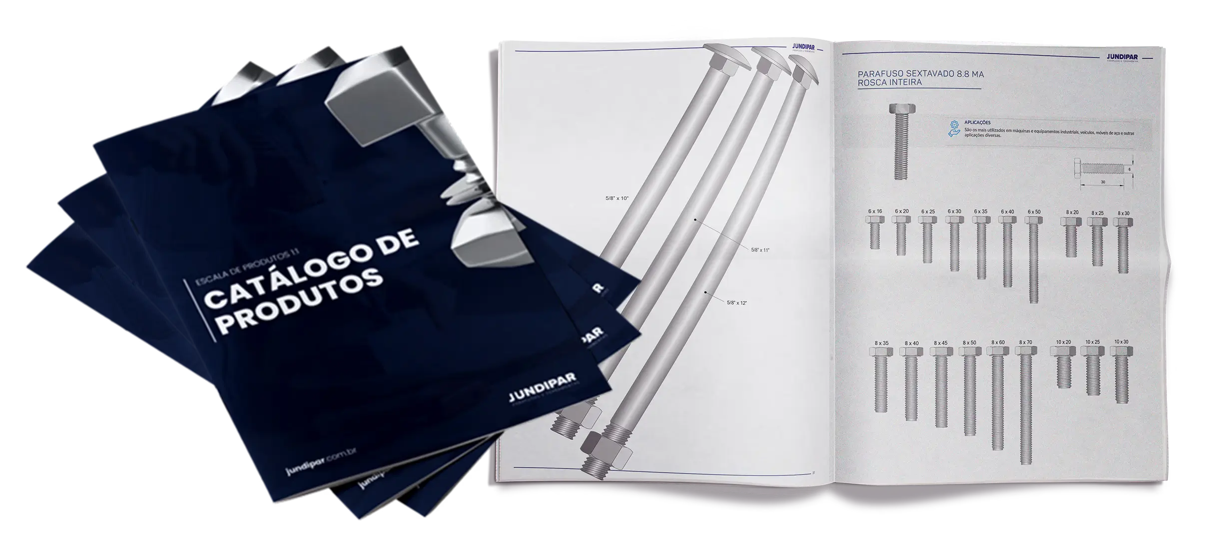 Catálogo de produtos da Jundipar