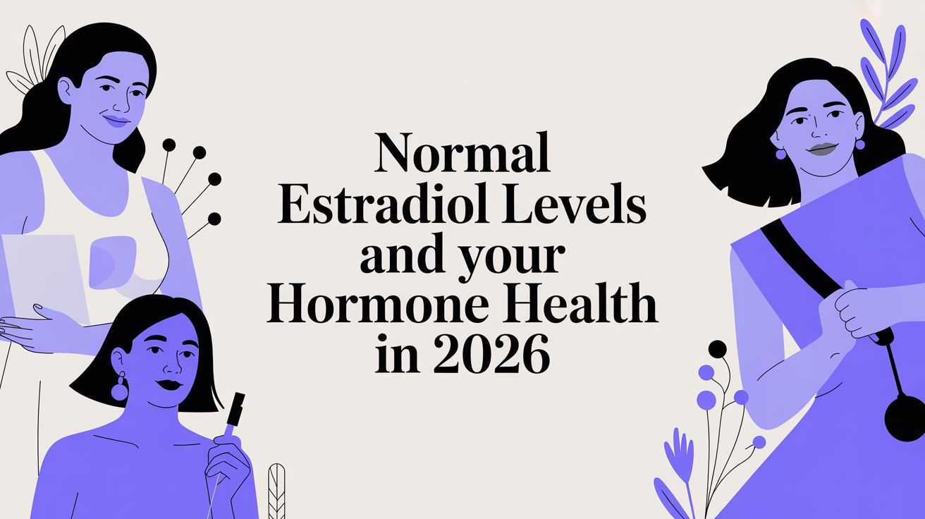 Normal Estradiol Levels and Your Hormone Health in 2026