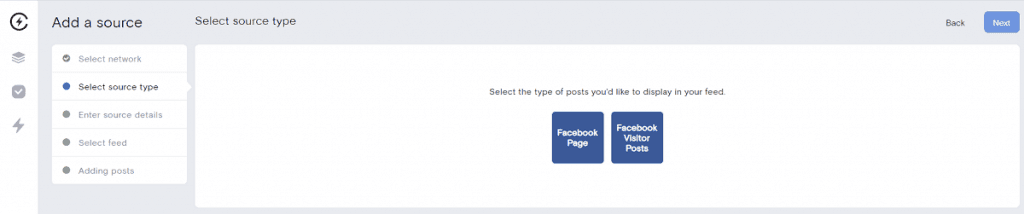 facebook options