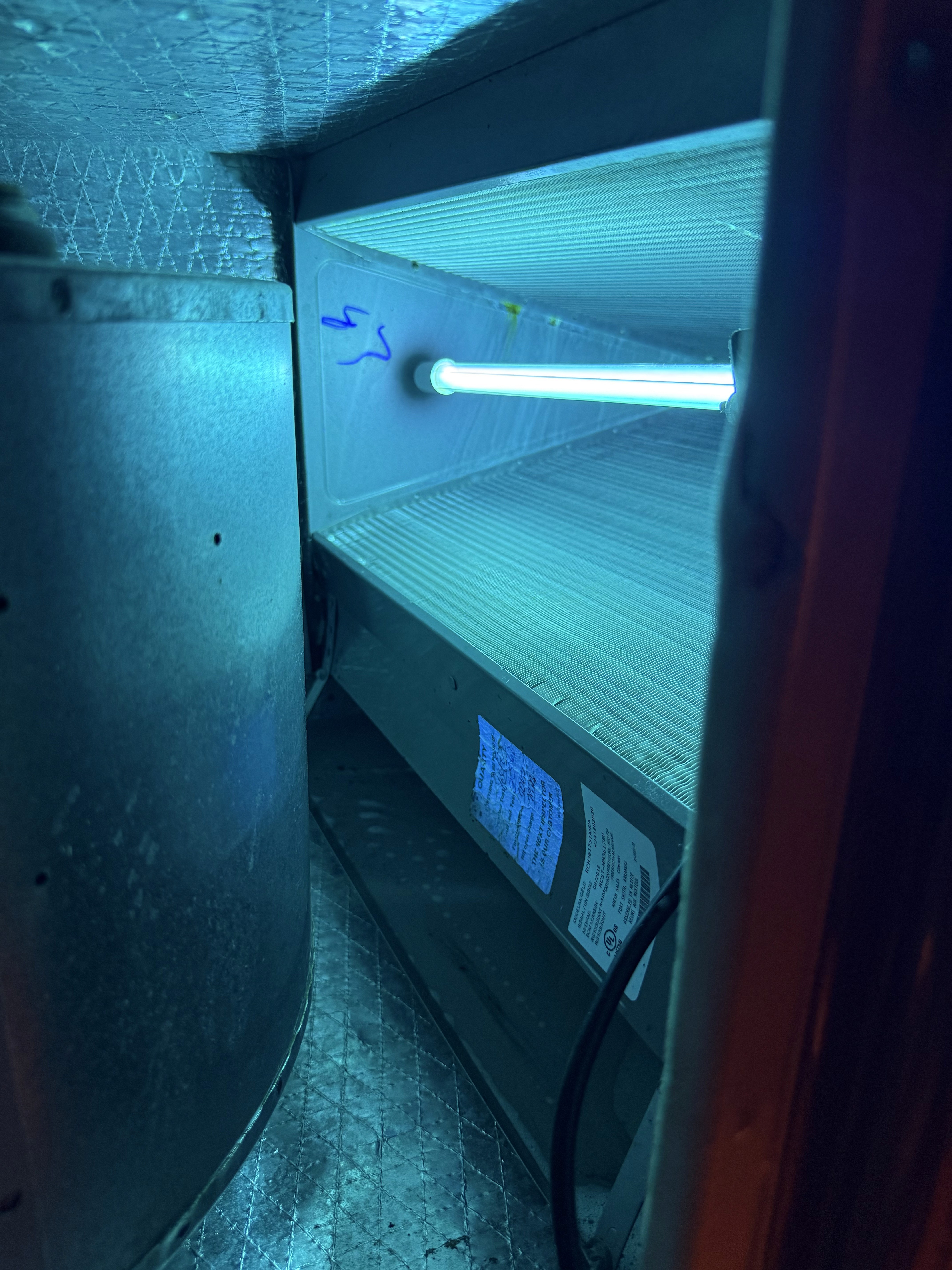 UV light installation — Sandy Springs
