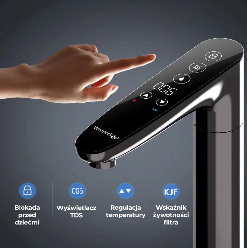 Filtr odwróconej osmozy Waterdrop K6