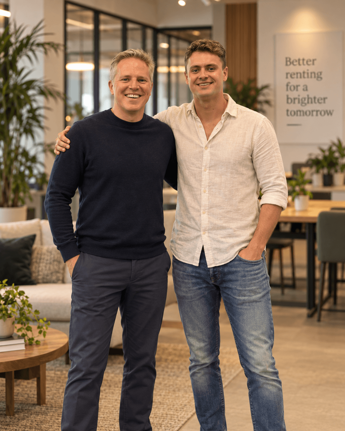 Richard Samuel, CEO and Sam Cope, Founder at August - Property Management Software