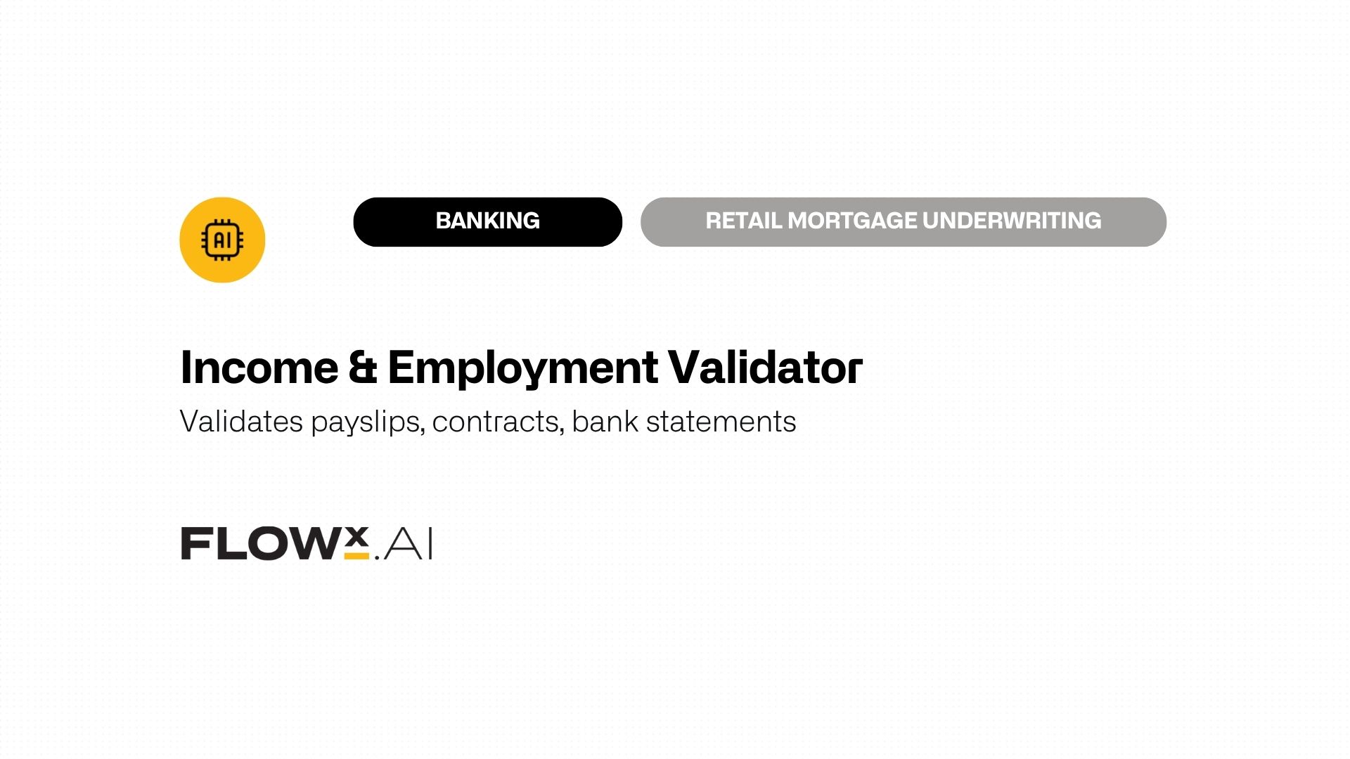 Income & Employment Validator