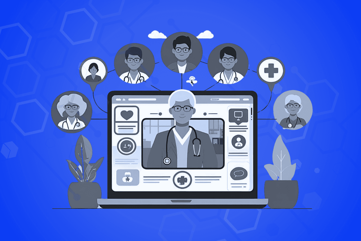 Virtual doctor network
