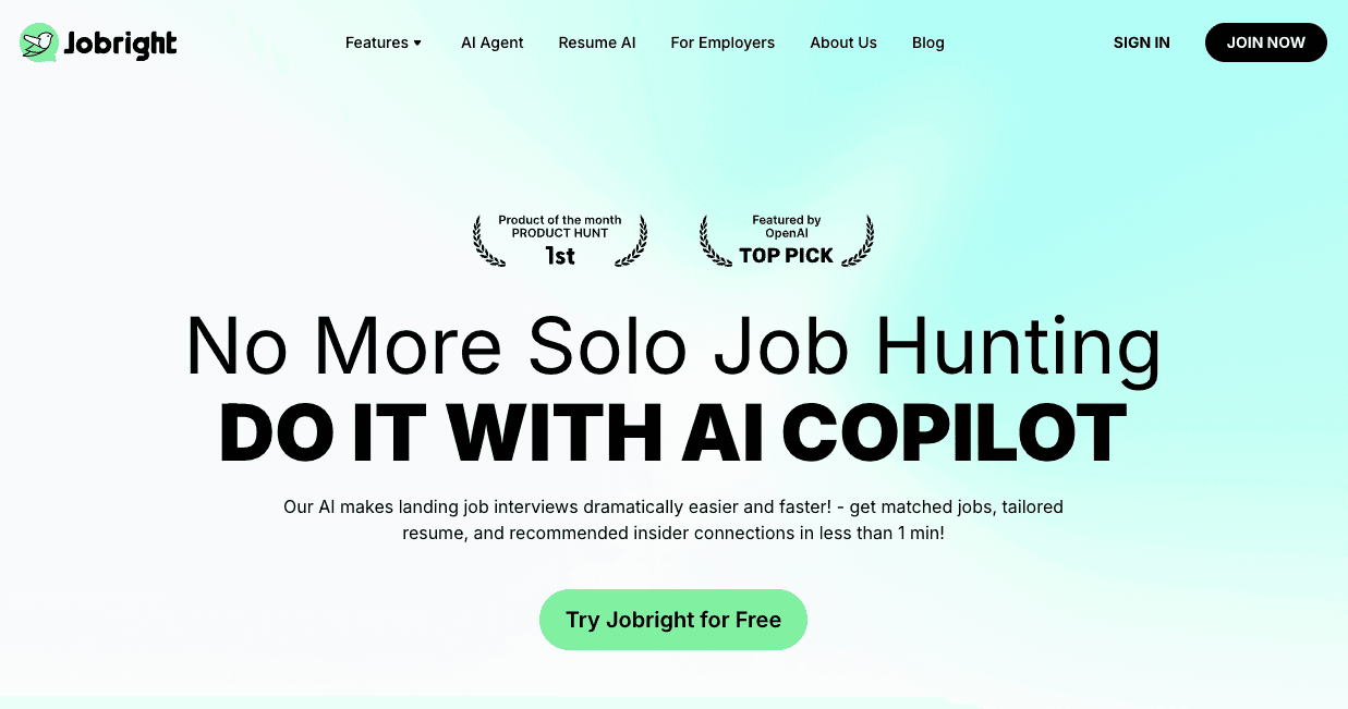 Jobright Review: Features, Pros and Cons, and Alternatives (November ...