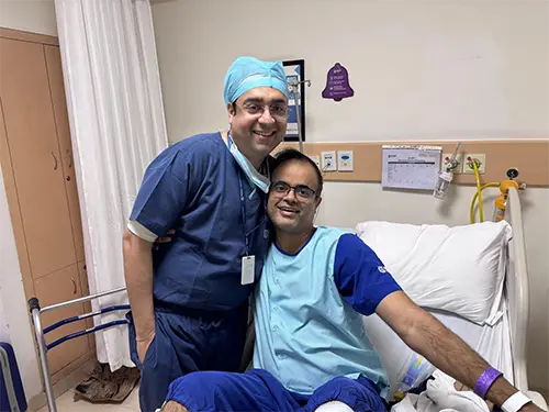 Dr. Tushar Aditya Narain, robotic uro-oncologist at Max Smart Super Speciality Hospital, New Delhi.