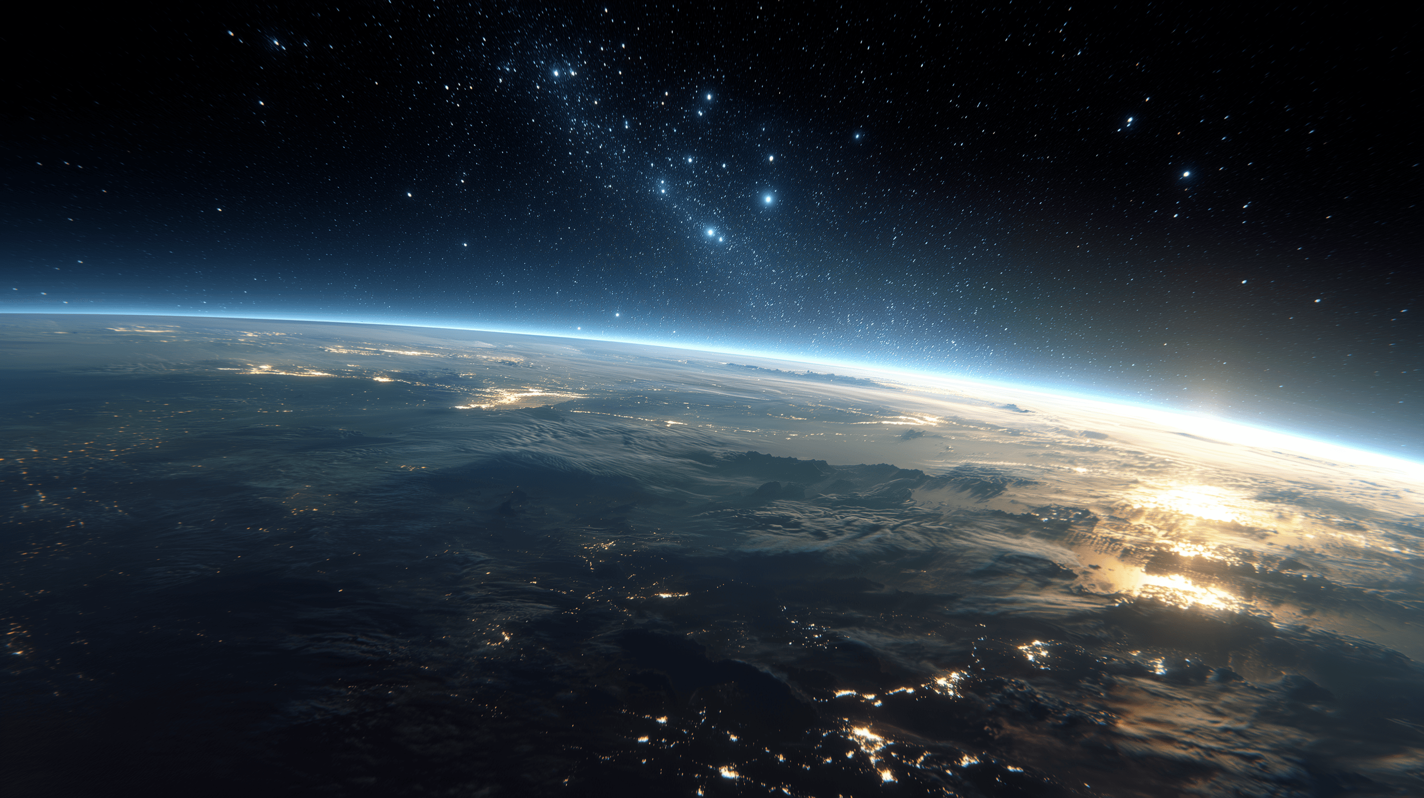 Close-up of advanced aerospace-grade metallic component with industrial lighting.