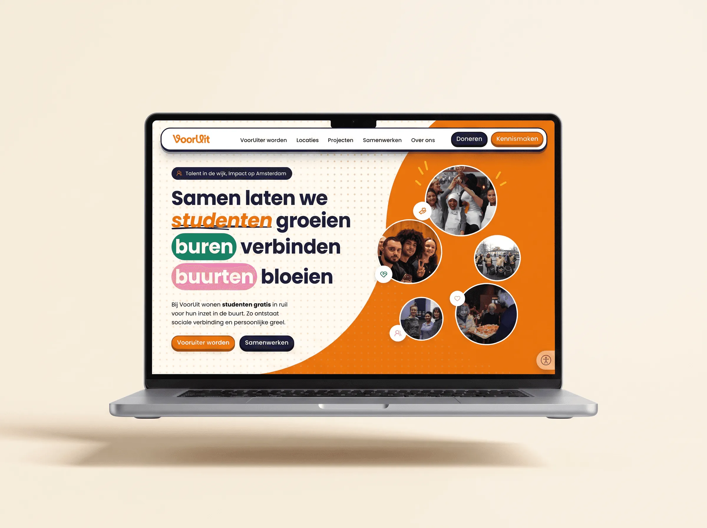 Voorbeeld uit ons werk voor Webdesign