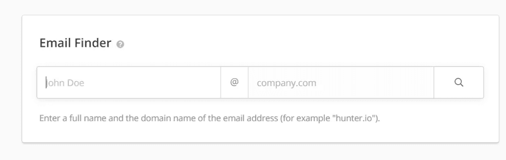 Hunter Email finder