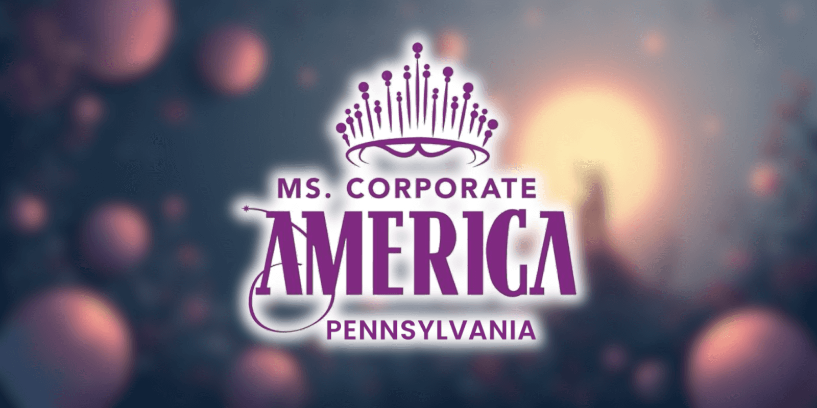"Logo of Ms. Corporate America Pennsylvania with a crown, symbolizing empowerment, leadership, and the elevation of women in business."