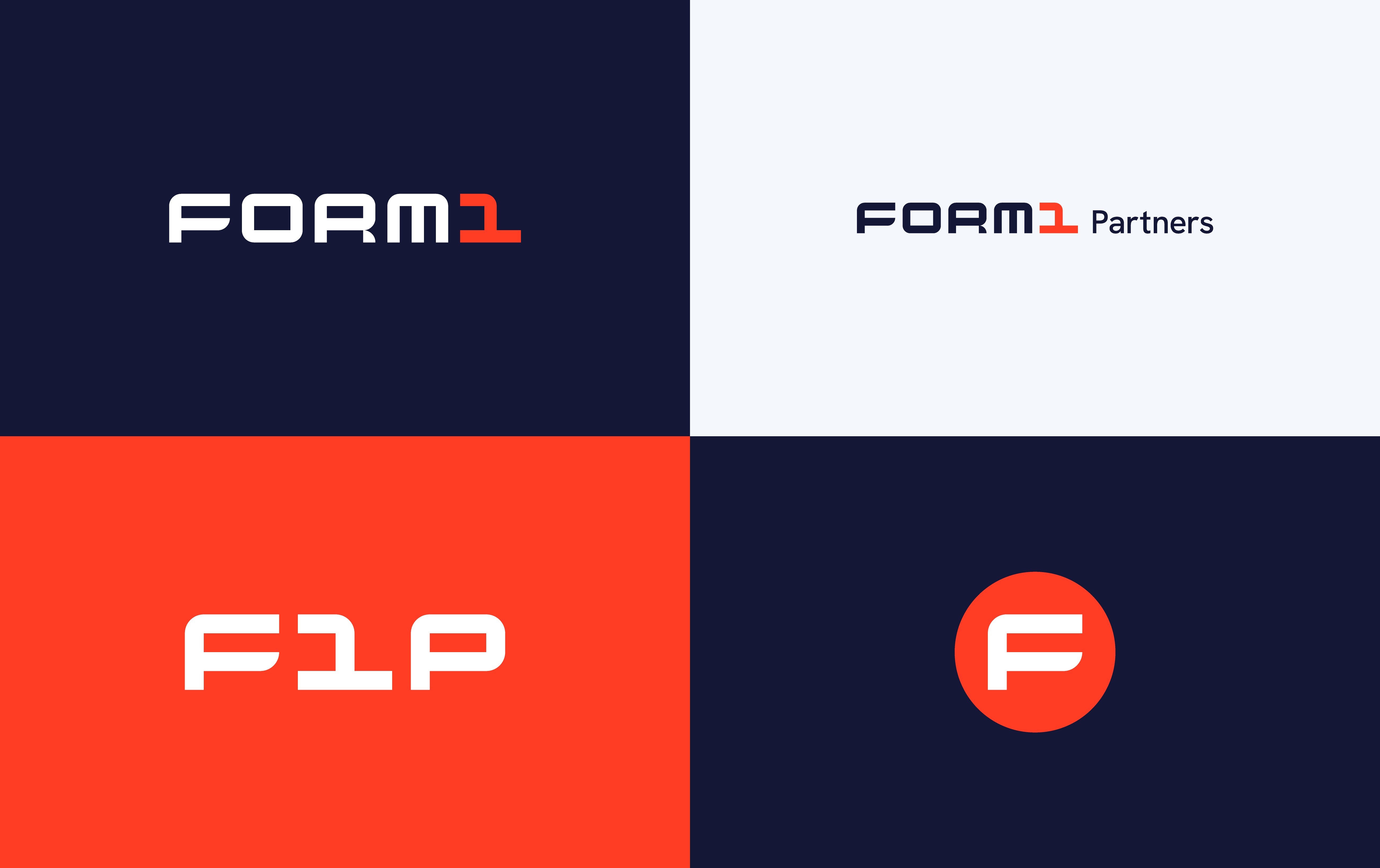 Form1 Partners suite of logos