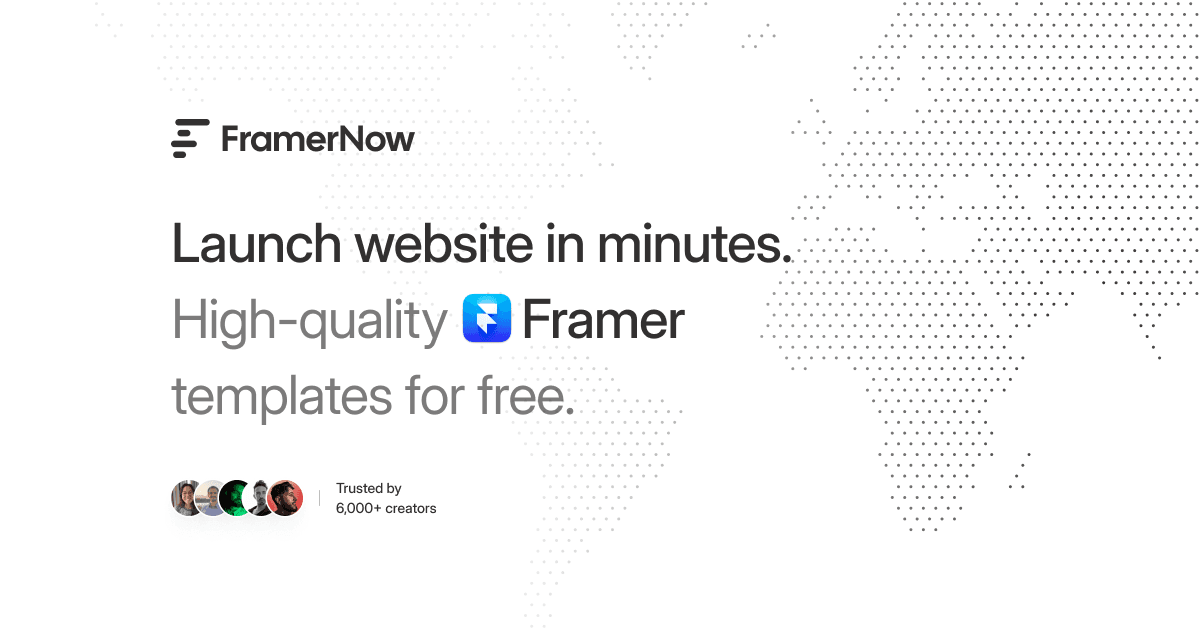 Widget Unique Personal Page Template FREE