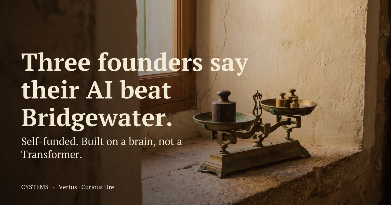 Three Founders Say Their AI Beat Bridgewater Last Year